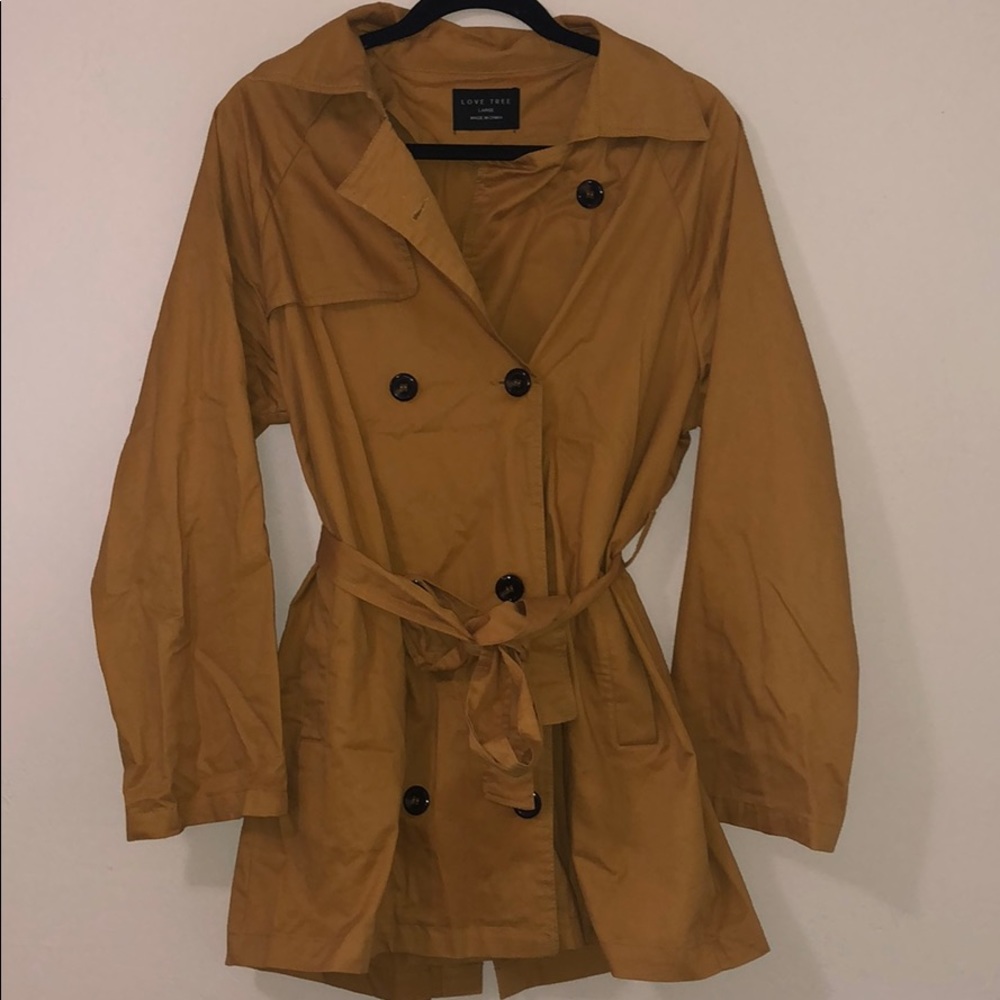 Mustard jacket